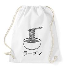PRINTFASHION Ramen tészta - Sportzsák, Tornazsák - Fehér tornazsák