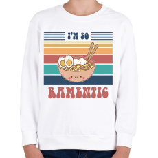 PRINTFASHION Ramentic - Gyerek pulóver - Fehér