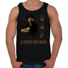 PRINTFASHION RAP - Férfi atléta - Fekete