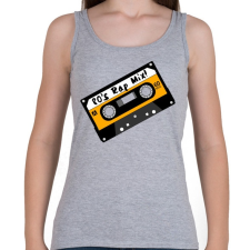 PRINTFASHION Rap Mix 80's retro zenék - Női atléta - Sport szürke atléta, trikó