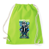 PRINTFASHION Rappin - Sportzsák, Tornazsák - Limezöld