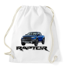 PRINTFASHION Raptor - Sportzsák, Tornazsák - Fehér tornazsák