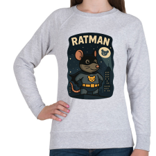 PRINTFASHION Ratman - Női pulóver - Sport szürke női pulóver, kardigán