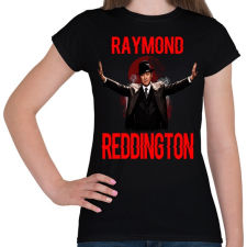 PRINTFASHION RAYMOND REDDINGTON - Női póló - Fekete női póló