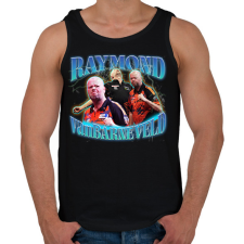 PRINTFASHION Raymond van Barneveld - darts - Férfi atléta - Fekete atléta, trikó