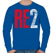 PRINTFASHION RE 2 - Férfi pulóver - Királykék férfi pulóver, kardigán