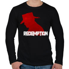 PRINTFASHION Read Dead Redemption - Férfi hosszú ujjú póló - Fekete