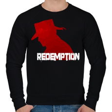 PRINTFASHION Read Dead Redemption - Férfi pulóver - Fekete