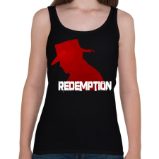 PRINTFASHION Read Dead Redemption - Női atléta - Fekete női trikó