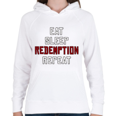 PRINTFASHION Read Dead Redemption  - Női kapucnis pulóver - Fehér