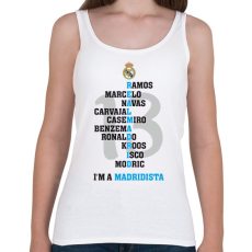 PRINTFASHION Real madrid - Női atléta - Fehér