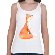 PRINTFASHION Red Fox - Női atléta - Fehér