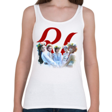 PRINTFASHION Red Velvet - Női atléta - Fehér női trikó