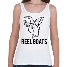 PRINTFASHION Reel Goats - Női atléta - Fehér