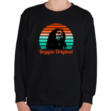 PRINTFASHION Reggae Original - Gyerek pulóver - Fekete gyerek pulóver, kardigán
