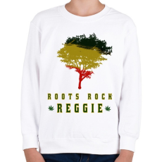 PRINTFASHION reggie2 - Gyerek pulóver - Fehér