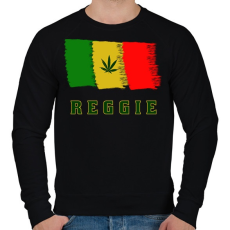 PRINTFASHION reggie - Férfi pulóver - Fekete