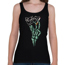 PRINTFASHION Relax - Női atléta - Fekete