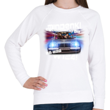 PRINTFASHION relax w124 - Női pulóver - Fehér női pulóver, kardigán