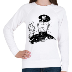 PRINTFASHION Rendőr FCK - Női pulóver - Fehér
