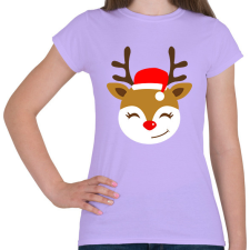 PRINTFASHION Rénszarvas - Női póló - Viola női póló