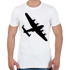 PRINTFASHION Repülő gép  - Férfi póló - Fehér férfi póló