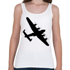 PRINTFASHION Repülő gép  - Női atléta - Fehér
