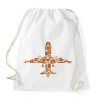 PRINTFASHION Repülő - Sportzsák, Tornazsák - Fehér
