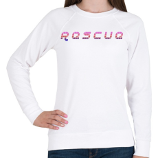 PRINTFASHION Rescue - Női pulóver - Fehér