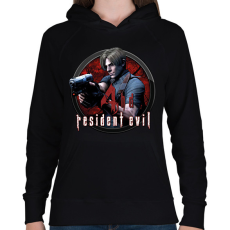 PRINTFASHION Resident Evil 4. - Női kapucnis pulóver - Fekete