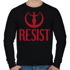 PRINTFASHION Resist - The Handmaid's Tale - Férfi pulóver - Fekete