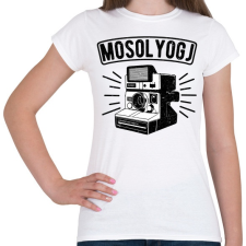 PRINTFASHION Retro fényképezőgép - Női póló - Fehér női póló