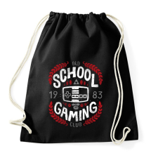 PRINTFASHION Retro gamer - Sportzsák, Tornazsák - Fekete tornazsák