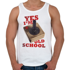 PRINTFASHION RETRO játékos - Férfi atléta - Fehér