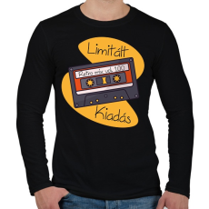 PRINTFASHION Retro mix vol 100 - Férfi hosszú ujjú póló - Fekete