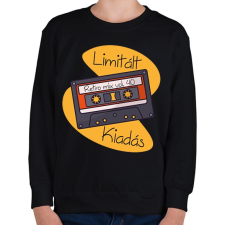 PRINTFASHION Retro mix vol 40 - Gyerek pulóver - Fekete gyerek pulóver, kardigán