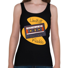 PRINTFASHION Retro mix vol 40 - Női atléta - Fekete