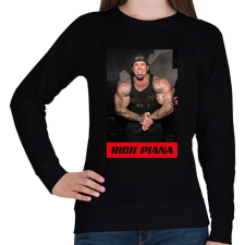 PRINTFASHION Rich Piana - Női pulóver - Fekete női pulóver, kardigán