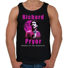 PRINTFASHION Richard Pryor Thanks for the memories - Férfi atléta - Fekete atléta, trikó