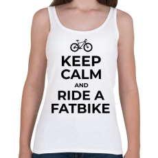 PRINTFASHION RIDE A FATBIKE - Női atléta - Fehér