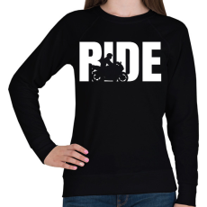 PRINTFASHION Ride - Női pulóver - Fekete