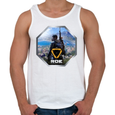 PRINTFASHION Ring of Elysium ikon Logó - Férfi atléta - Fehér atléta, trikó