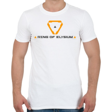 PRINTFASHION Ring of Elysium szöveges Logó - Férfi póló - Fehér férfi póló