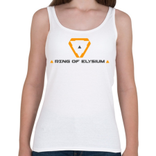 PRINTFASHION Ring of Elysium szöveges Logó - Női atléta - Fehér atléta, trikó