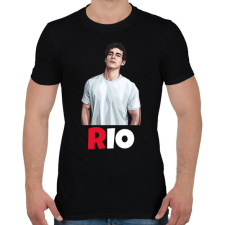 PRINTFASHION RIO2 - Férfi póló - Fekete férfi póló