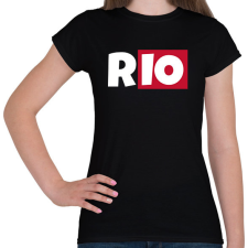 PRINTFASHION RIO - Női póló - Fekete női póló