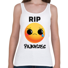 PRINTFASHION RIP Pajkaszeg - Női atléta - Fehér