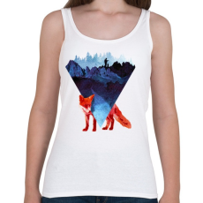 PRINTFASHION Risky road - Női atléta - Fehér