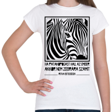 PRINTFASHION Ritka betegségek - Női póló - Fehér női póló