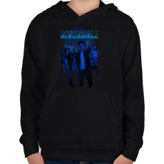 PRINTFASHION RIVERDALE - Gyerek kapucnis pulóver - Fekete